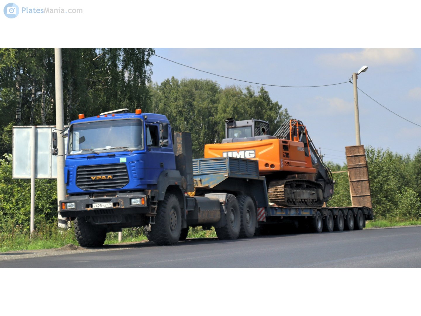 у 428 уа 174, Ural (UralAZ) 6370 63704, 2012–