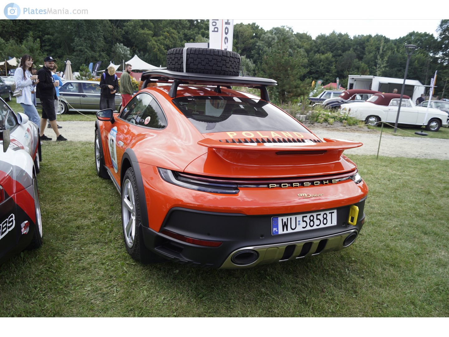 WU 5858T, Porsche 911 8th gen Dakar 4x4 (992.1), 2023–2024