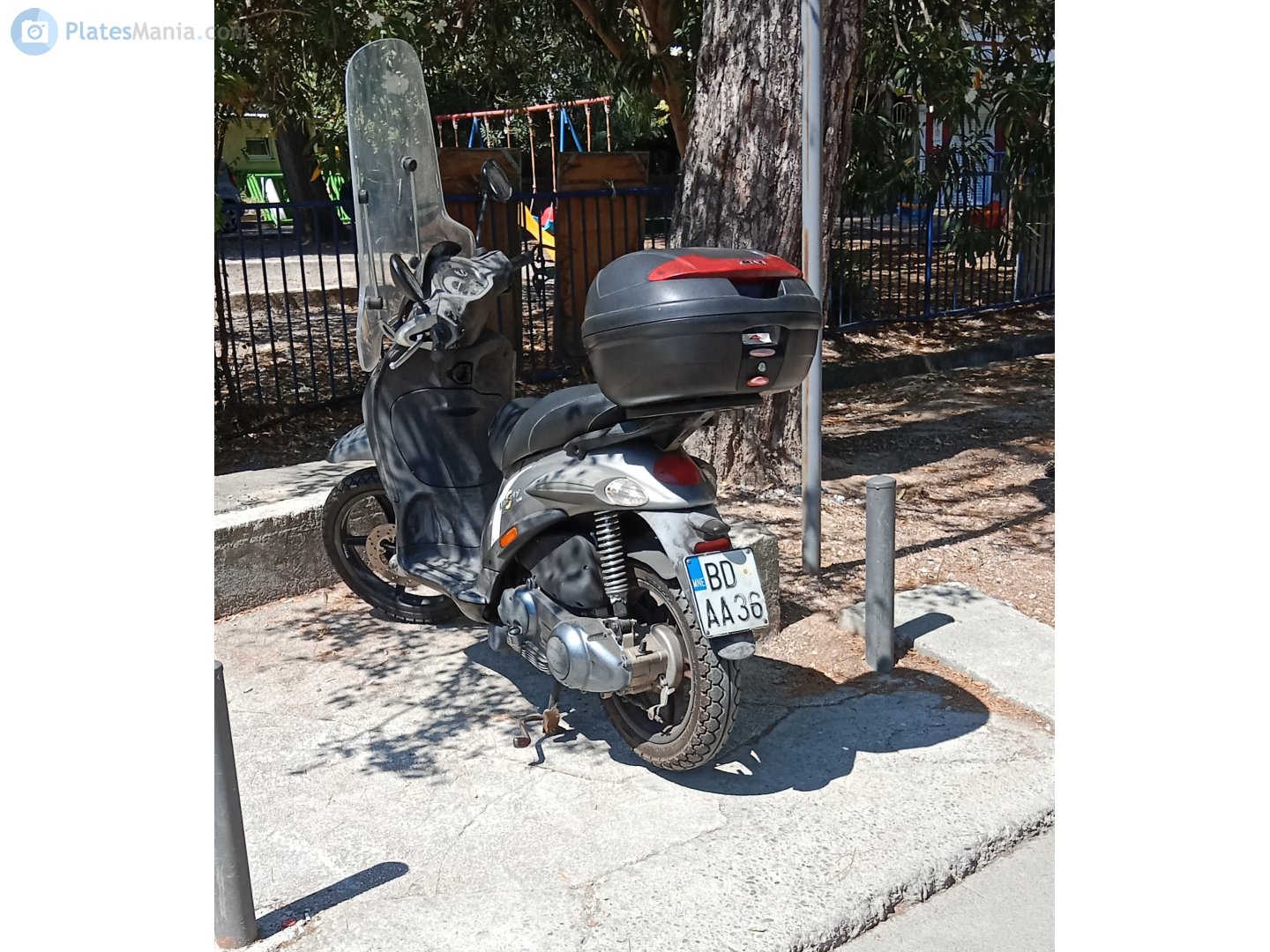 BD AA36, Piaggio Liberty 1st gen, 1st facelift, 2004–2009