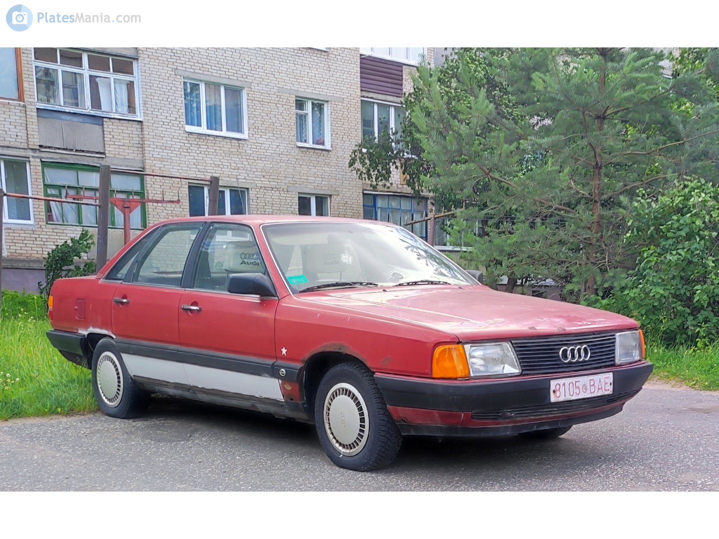 8105 BAE, Audi 100 3rd gen Sedan (C3/44), 1982–1991