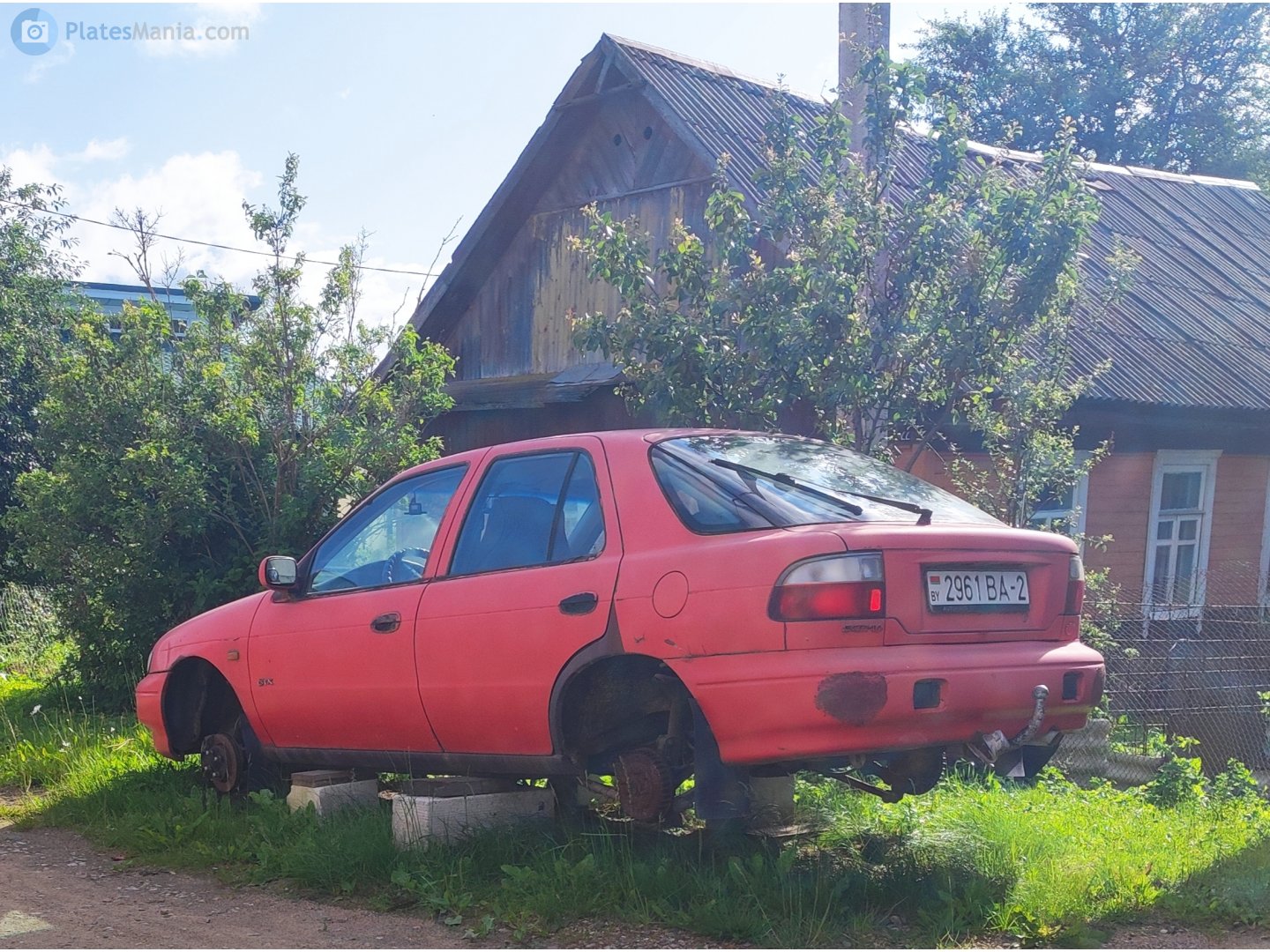 2911 BA-2, Kia Sephia 1st gen Liftback (S), 1992–1997