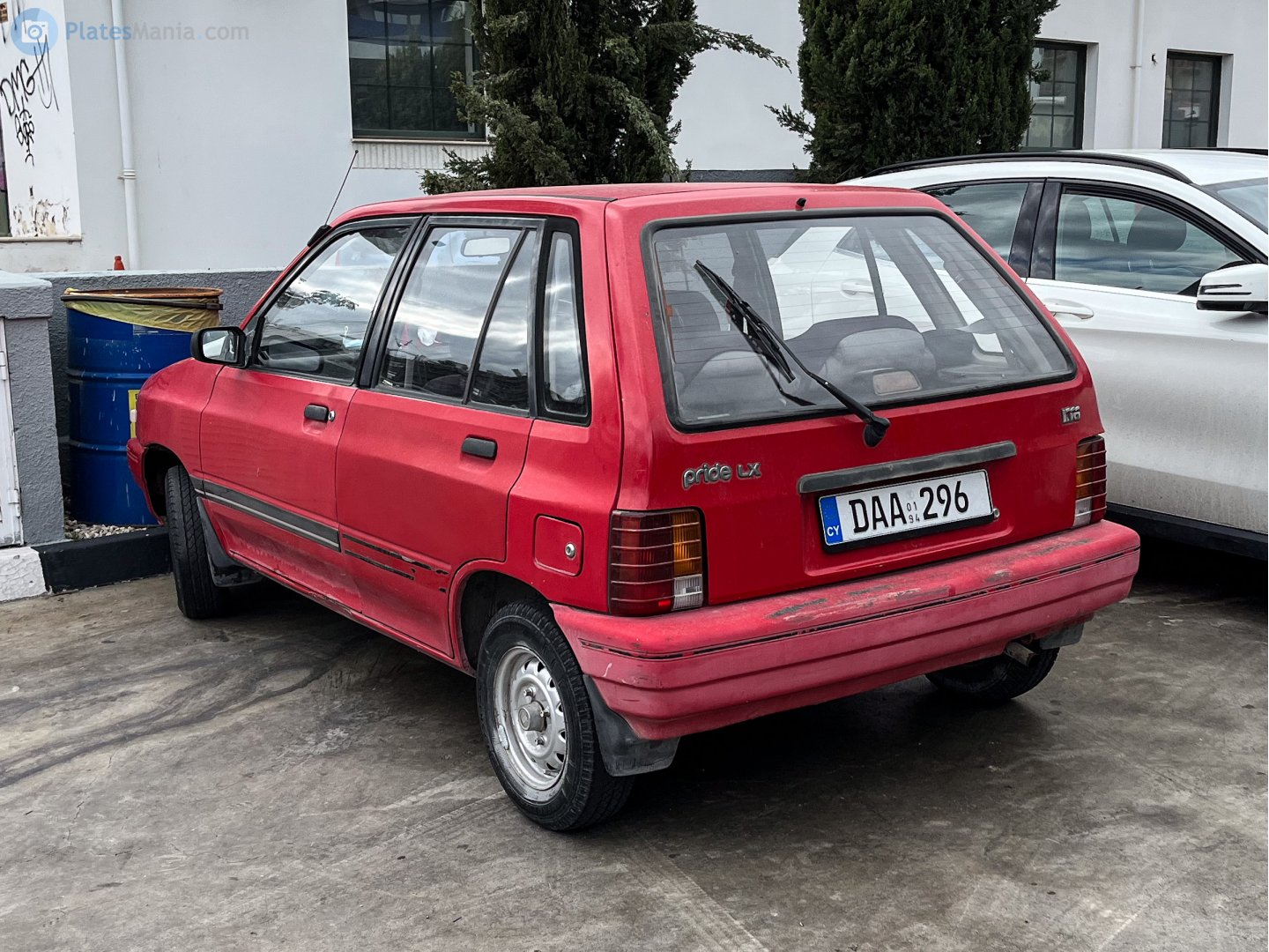 DAA 296, Kia Pride 1st gen 5-door Hatch (Y), 1988–2000