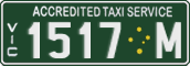 Victoria, Taxi (1234-A)