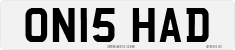 License plate of the United Kingdom, 2001 year system
