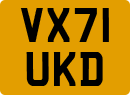 License plate of the United Kingdom, 2001 year system