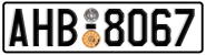 License plate of Greece, Cars