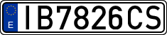 License plates of Spain, 1971 year series