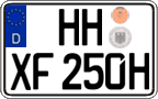 German license plate, Plates for oldtimers (type 