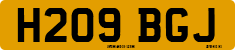 License plate of the United Kingdom, 1983 year system