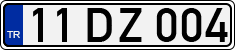 License plate of Turkey, Regular plates