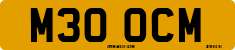 License plate of the United Kingdom, 1983 year system