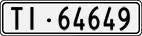 License plate of Switzerland, Cars