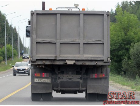 а992ое37, MAZ 6501