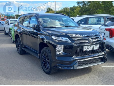 у322хе797, Mitsubishi Montero Sport