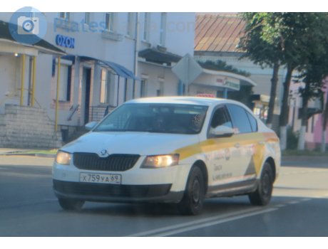 х759уа69, Skoda Octavia