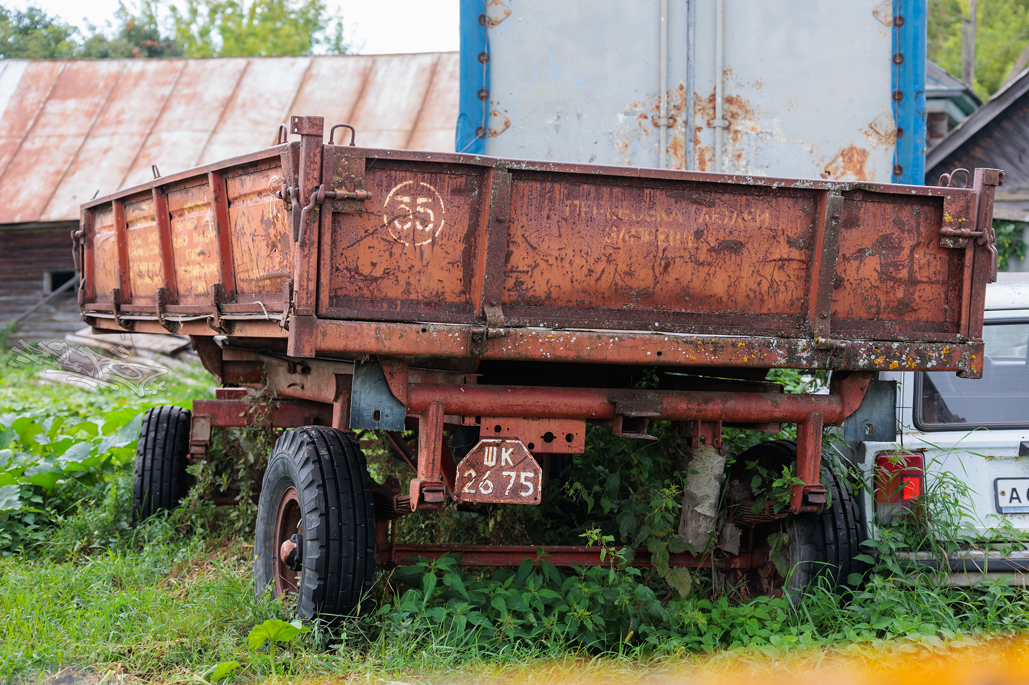 ШК 2675, Trailers for special vehicles (1977) 