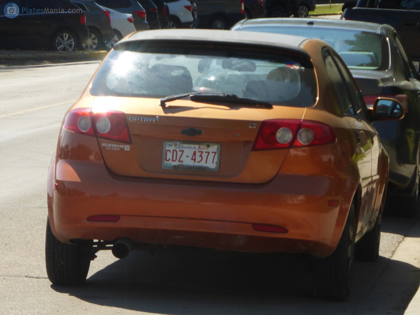 CDZ-4377, Chevrolet Optra 1st gen (Optra5) Hatch (J200), 2004–2008