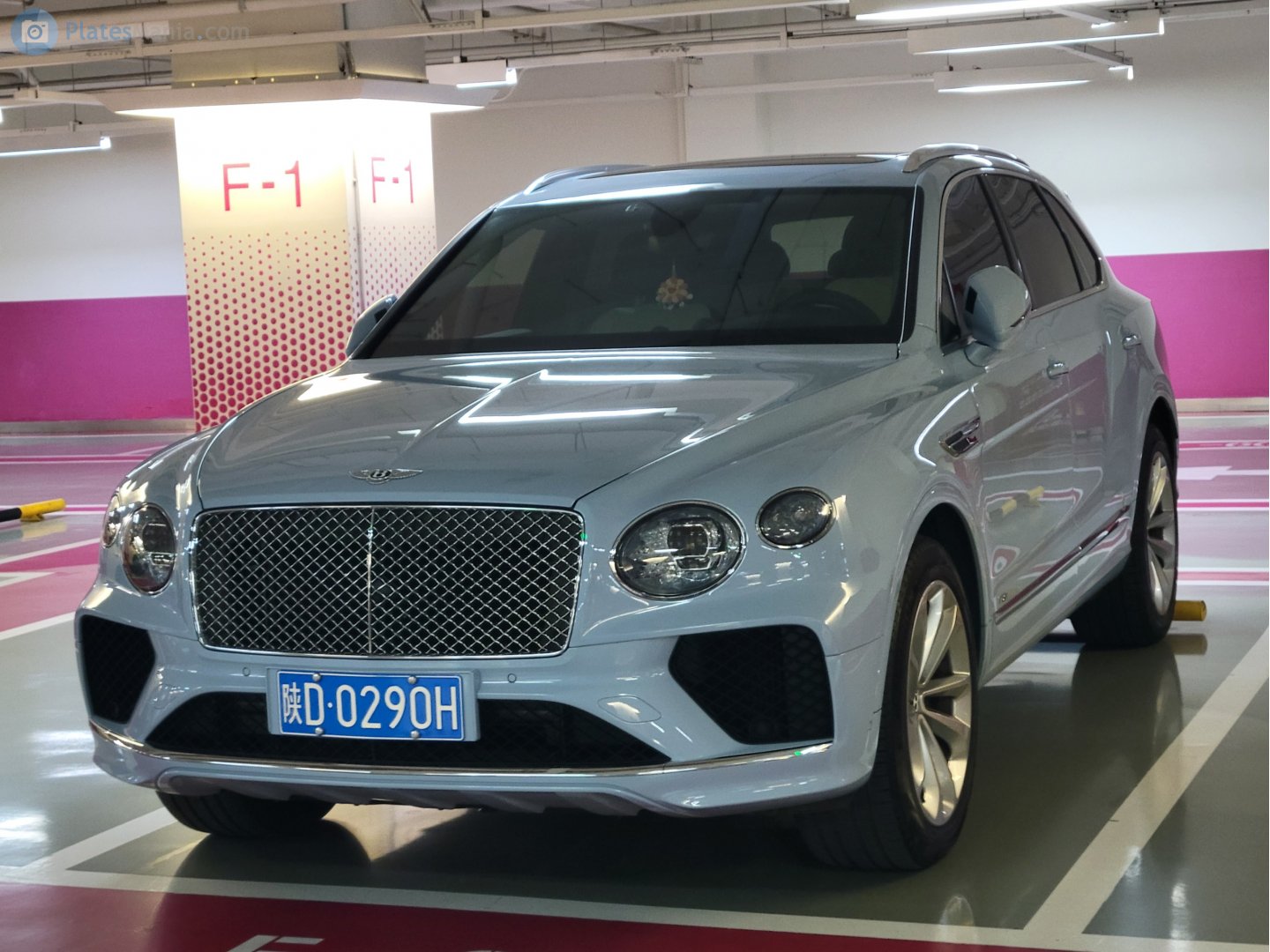 陕D·0290H, Bentley Bentayga 1st gen (PL71), facelift, 2020–