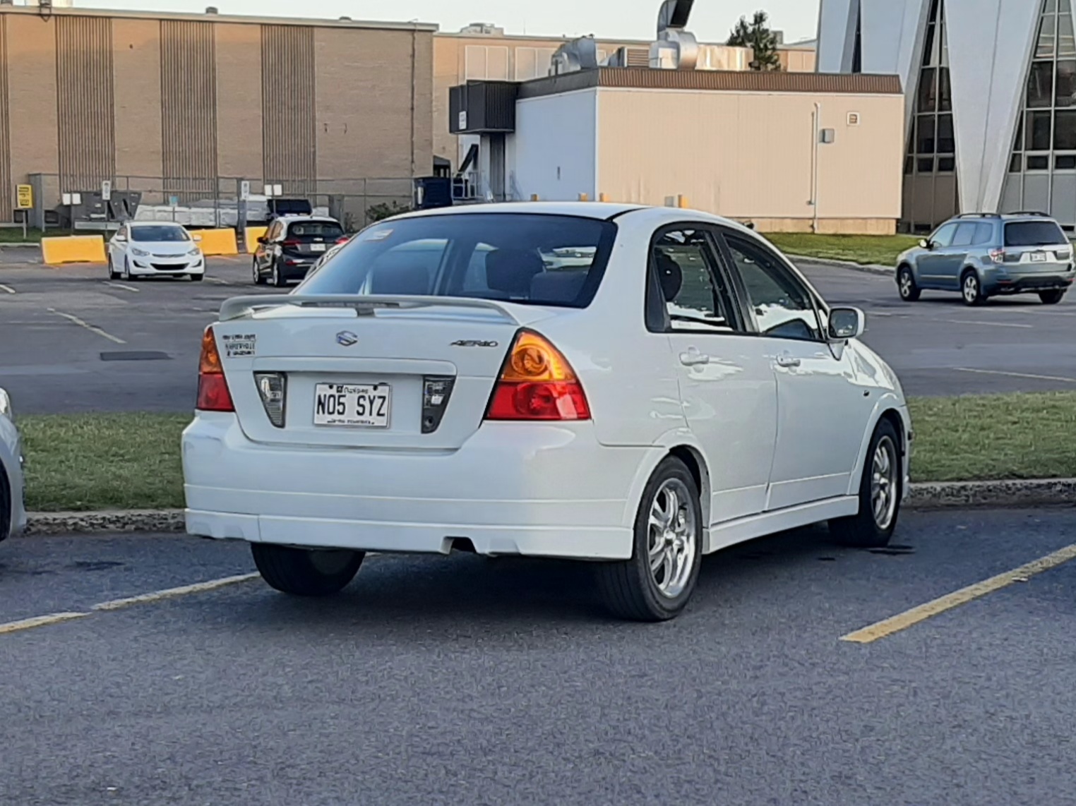 N05 SYZ, Suzuki Aerio 1st gen Sedan (RH), 2001–2007