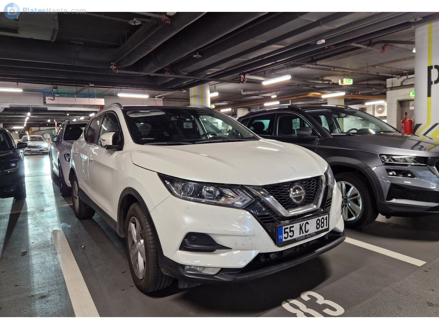 55 KC 881, Nissan Qashqai 2nd gen (J11), facelift, 2017–2021 (–2024 for others)