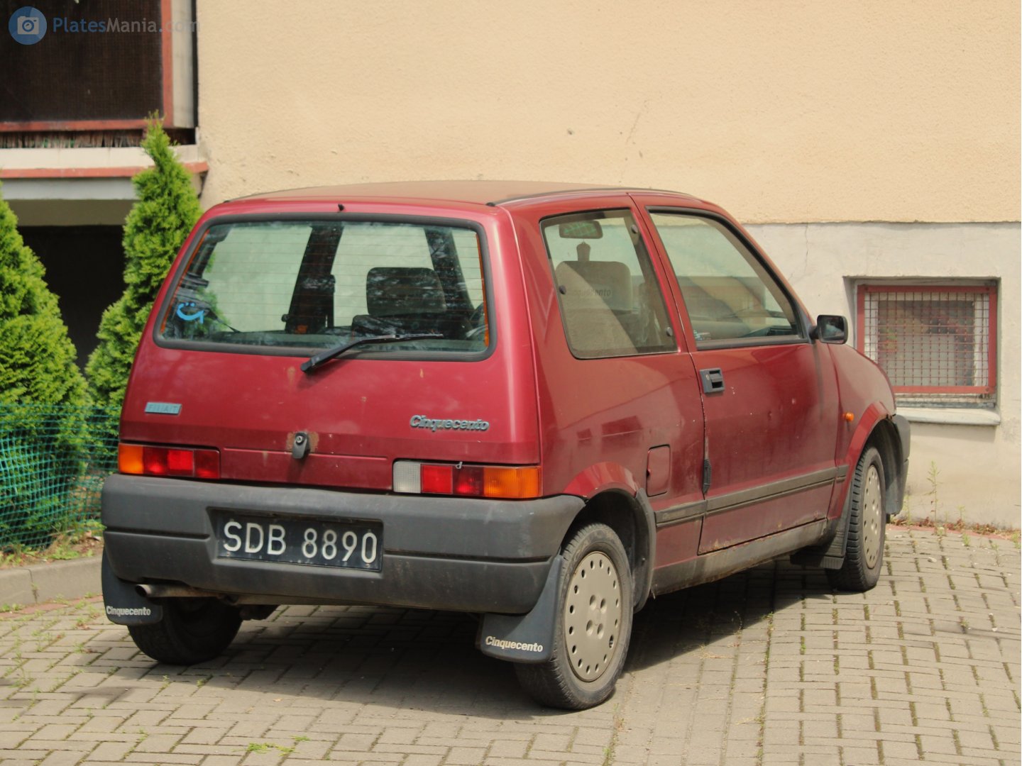 SDB 8890, FIAT Cinquecento 1st gen (170), 1992–1998