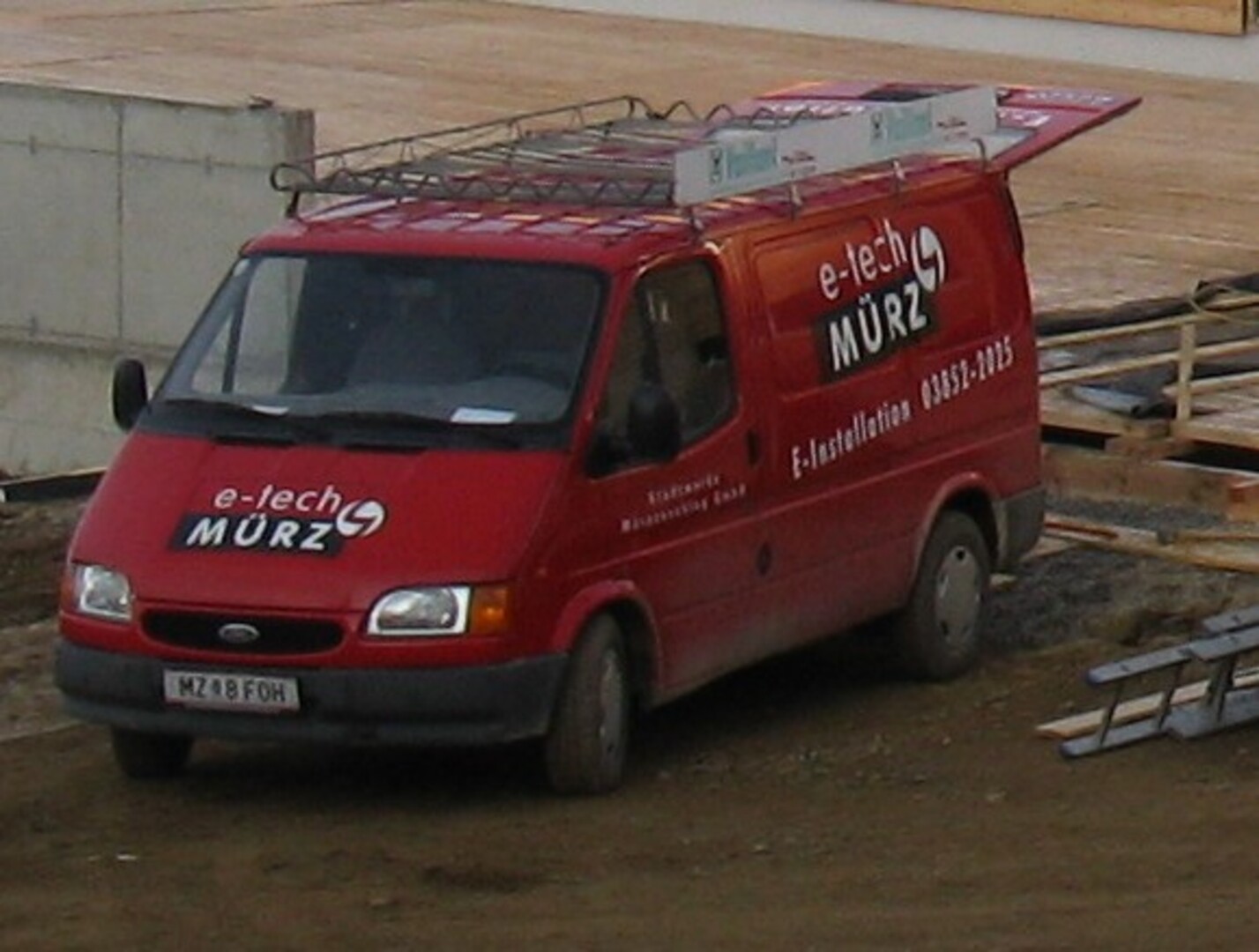 MZ 8 FOH, Ford Transit 2nd gen Van, 1985–2003