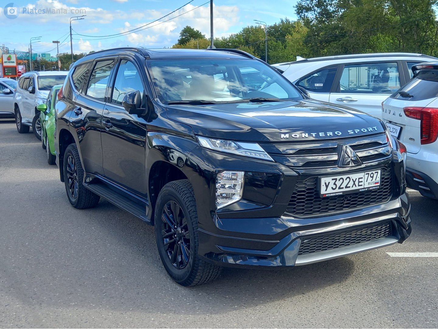 у 322 хе 797, Mitsubishi Montero Sport 3rd gen (QF), facelift, 2019–