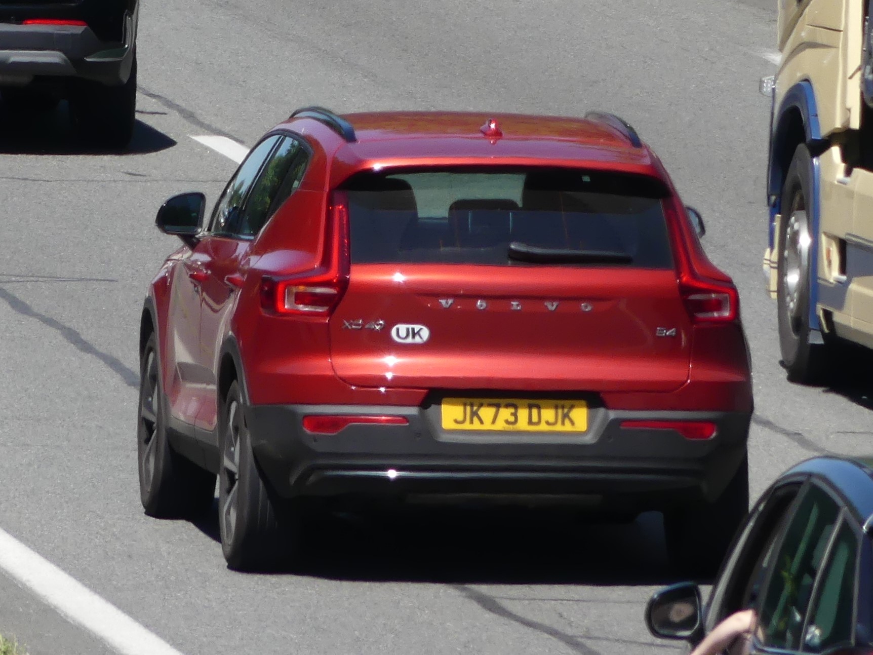 JK73DJK, Volvo XC40 / EX40 1st gen (536), 2017–