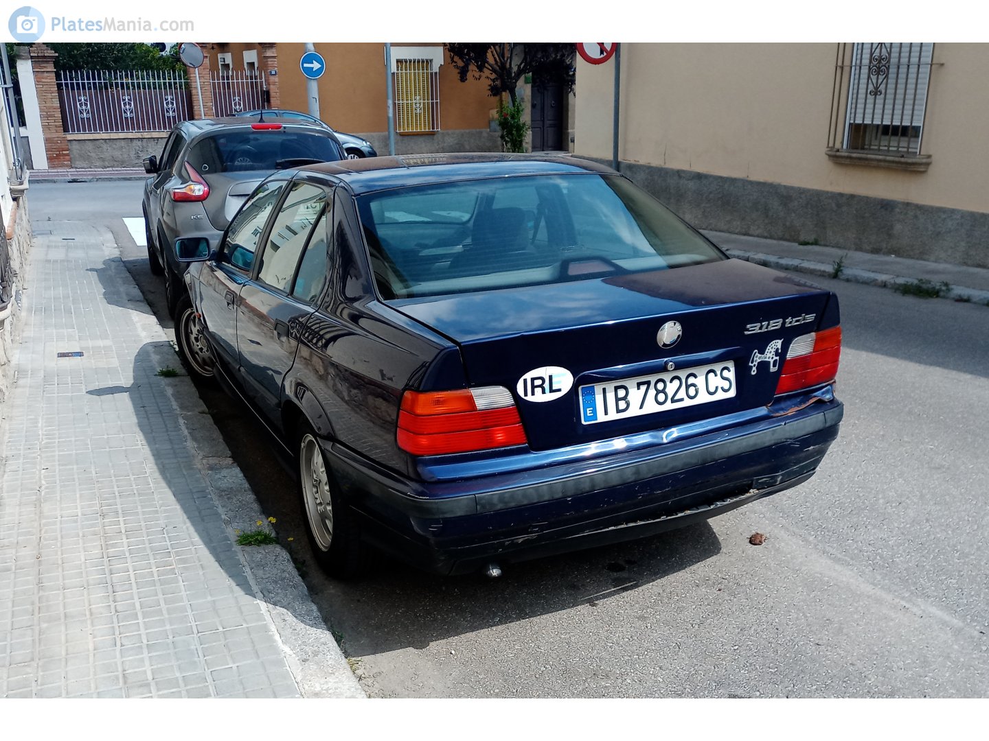 IB 7826 CS, BMW 3 Series 3rd gen Sedan (E36), 1990–1998