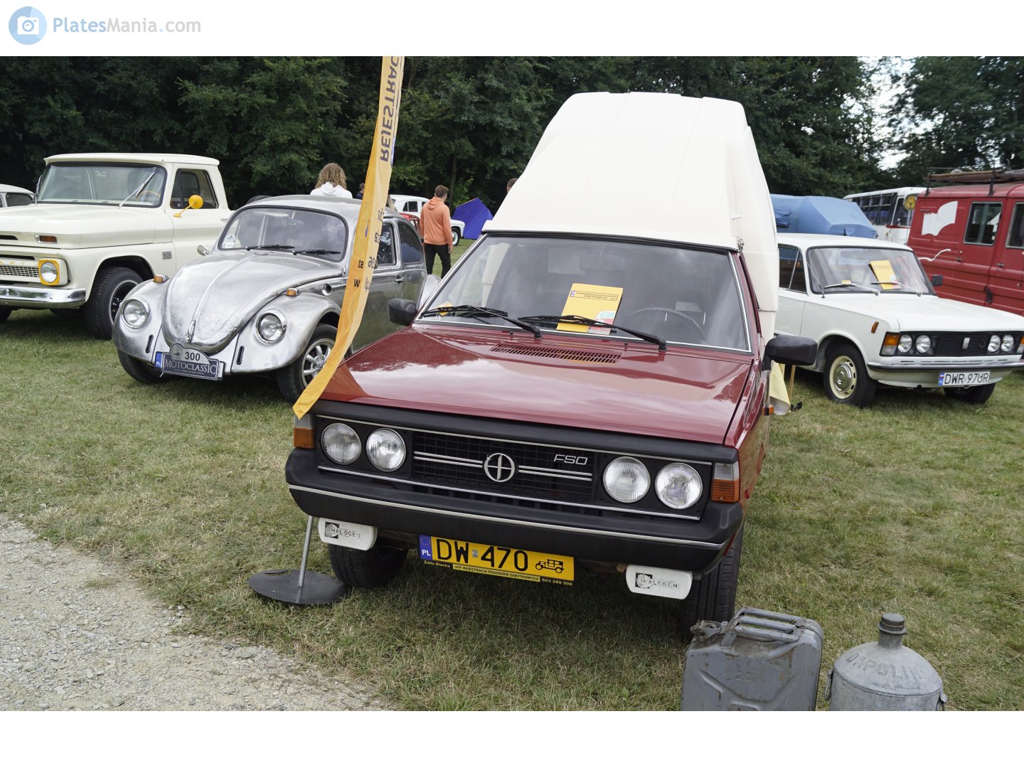 DW 470, FSO Polonez 1st gen Pick-Up (Truck; old front), 1988–1992