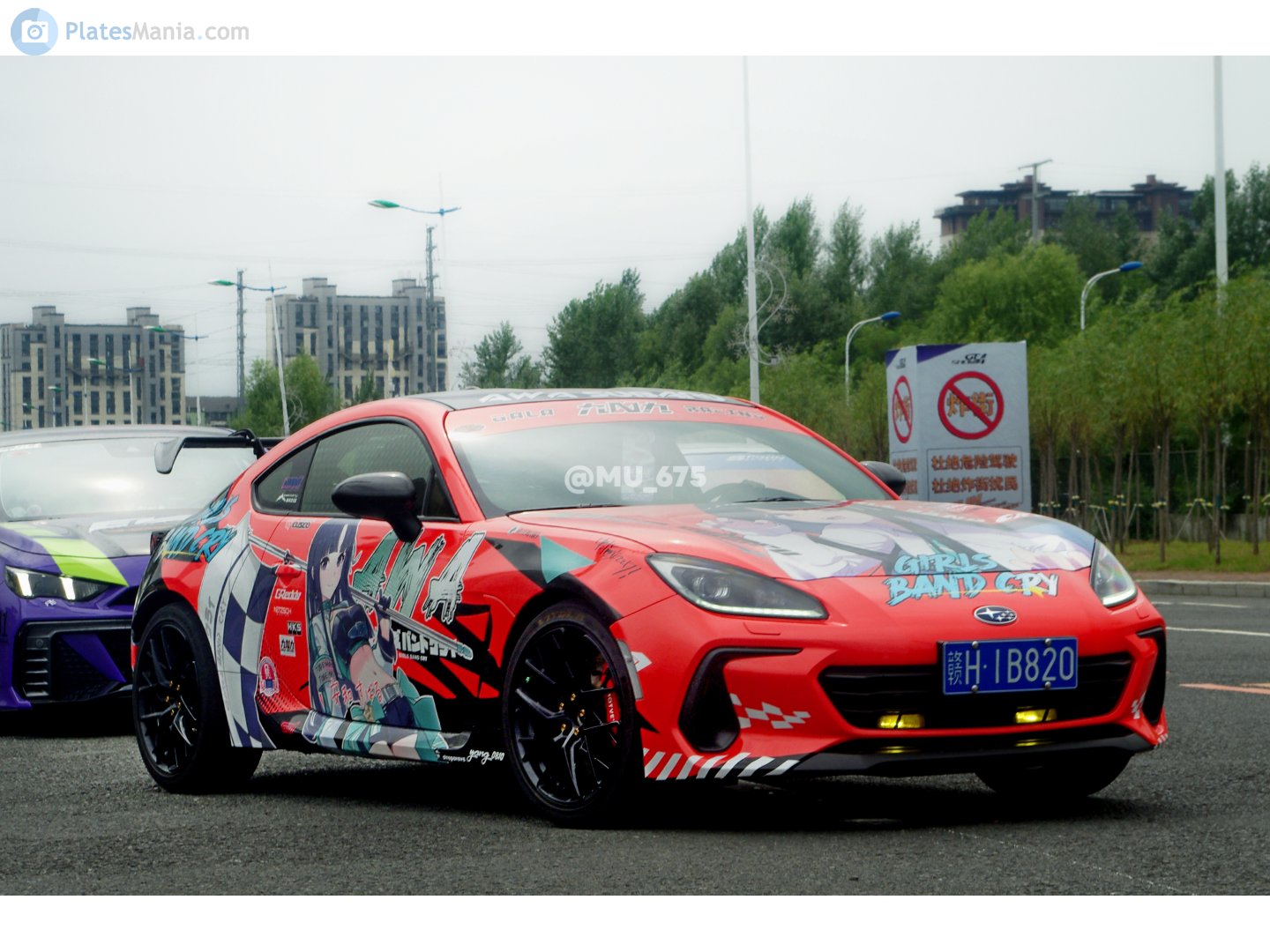 赣B·1B820, Subaru BRZ 2nd gen (ZD8), 2021–