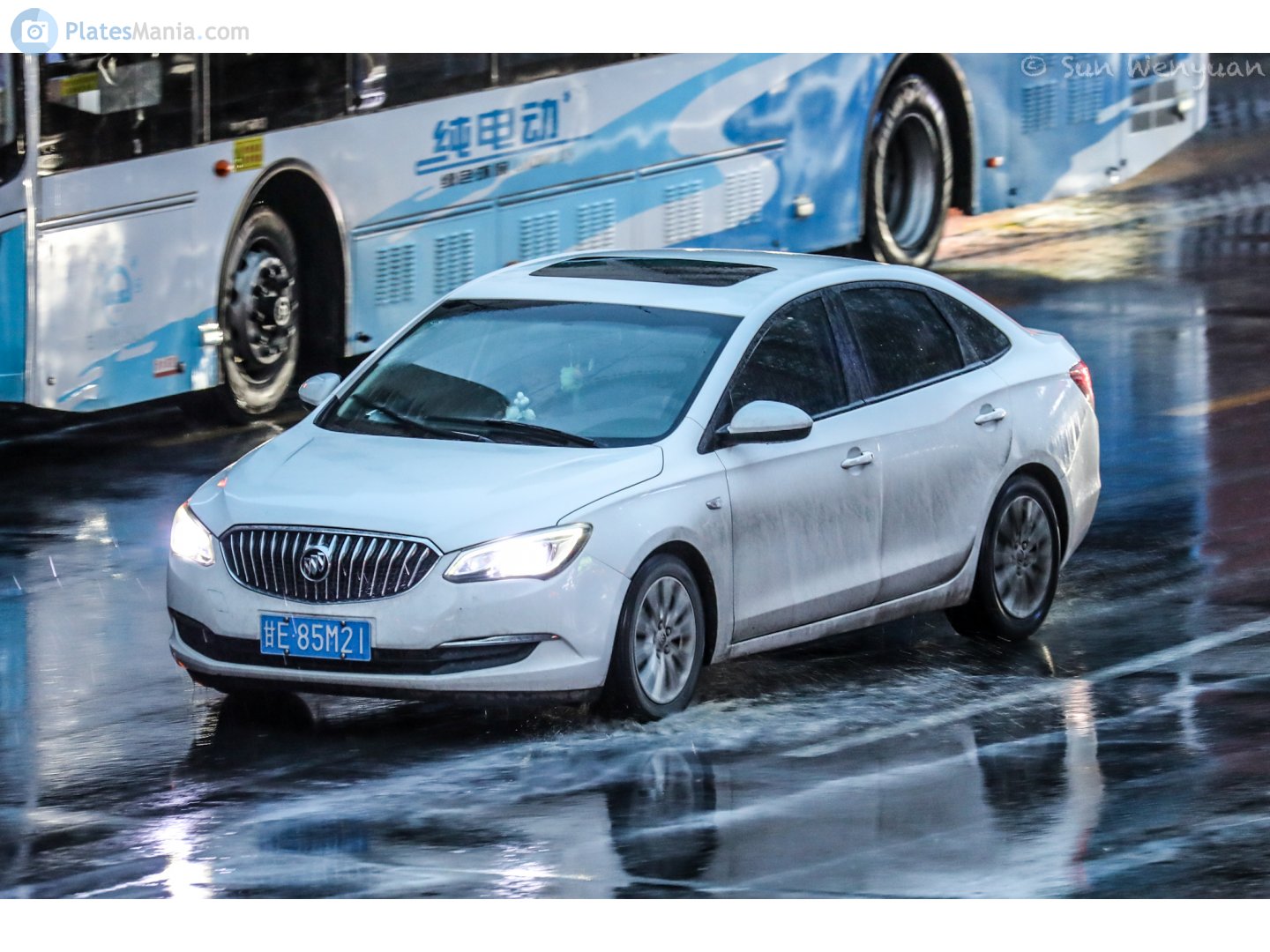 甘E·85M21, Buick Excelle 3rd gen GT Sedan (CN-market), 2015–2017