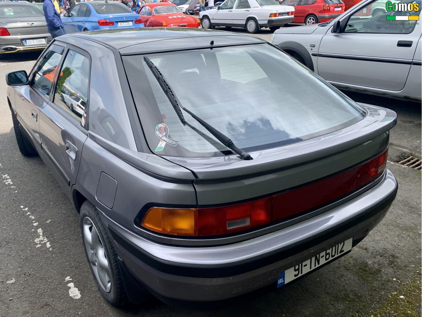 91-TN-6012, Mazda 323 4th gen F (Astina) Fastback (BG), 1989–1994