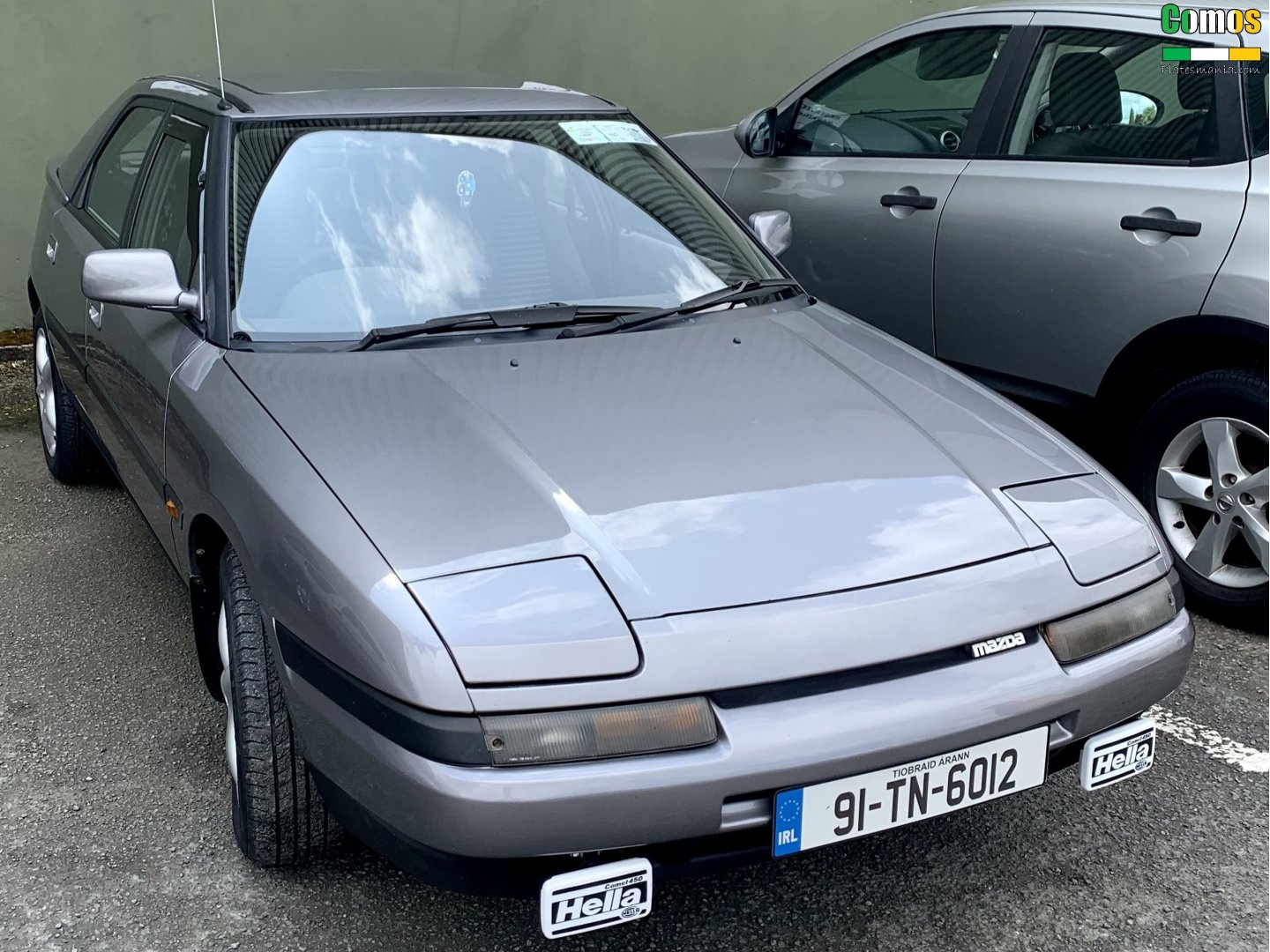 91-TN-6012, Mazda 323 4th gen F (Astina) Fastback (BG), 1989–1994