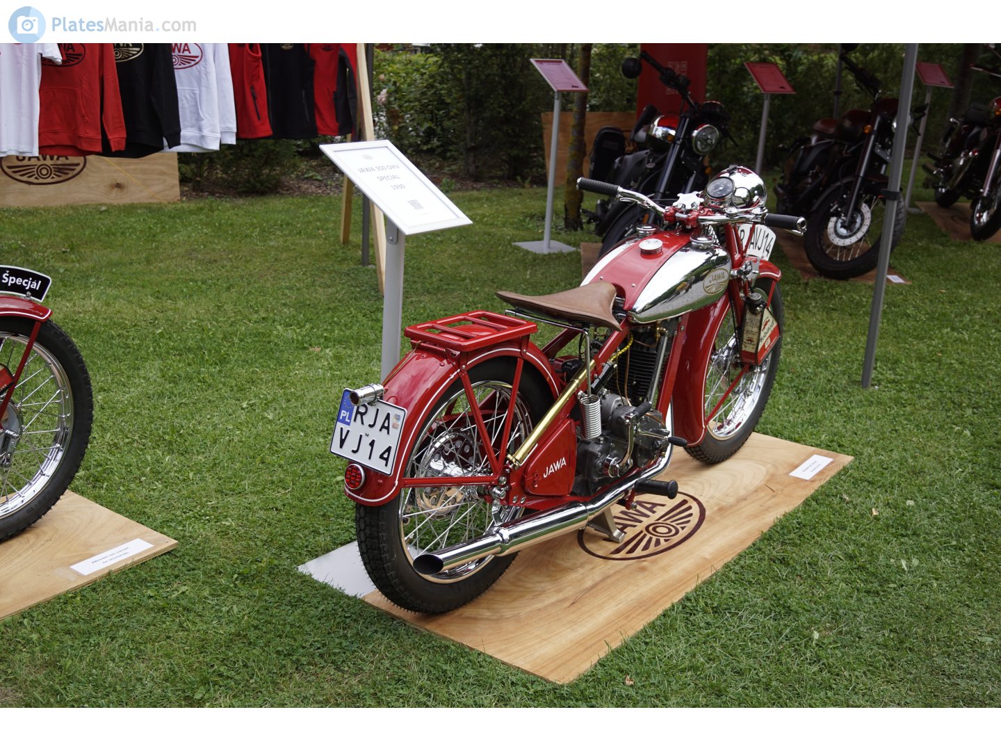 RJA VJ14, Jawa 350 OHV, 1935–1946