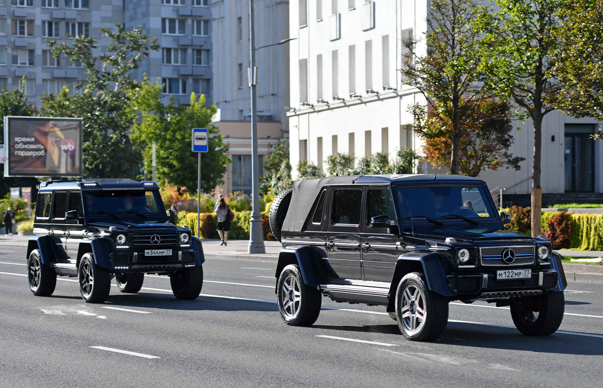 м 122 мр 77, Mercedes-Benz G-Klasse 1st gen Maybach Landaulet (W463), 2017–2018