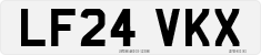 License plate of the United Kingdom, 2001 year system