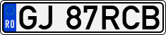 License plate of Romania, Regular plates