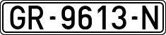 License plates of Spain, 1971 year series