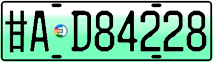 License plate of China, Electric vehicles