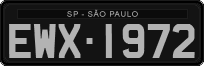 License plate of Brazil, Oldtimers (1990)