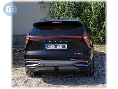 KR 002-RR, Geely Starray