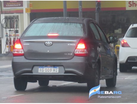 AG 009 HI, Toyota Etios