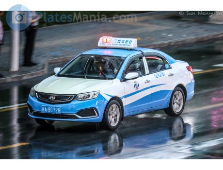 甘A·8C728, Geely Vision (Yuanjing)