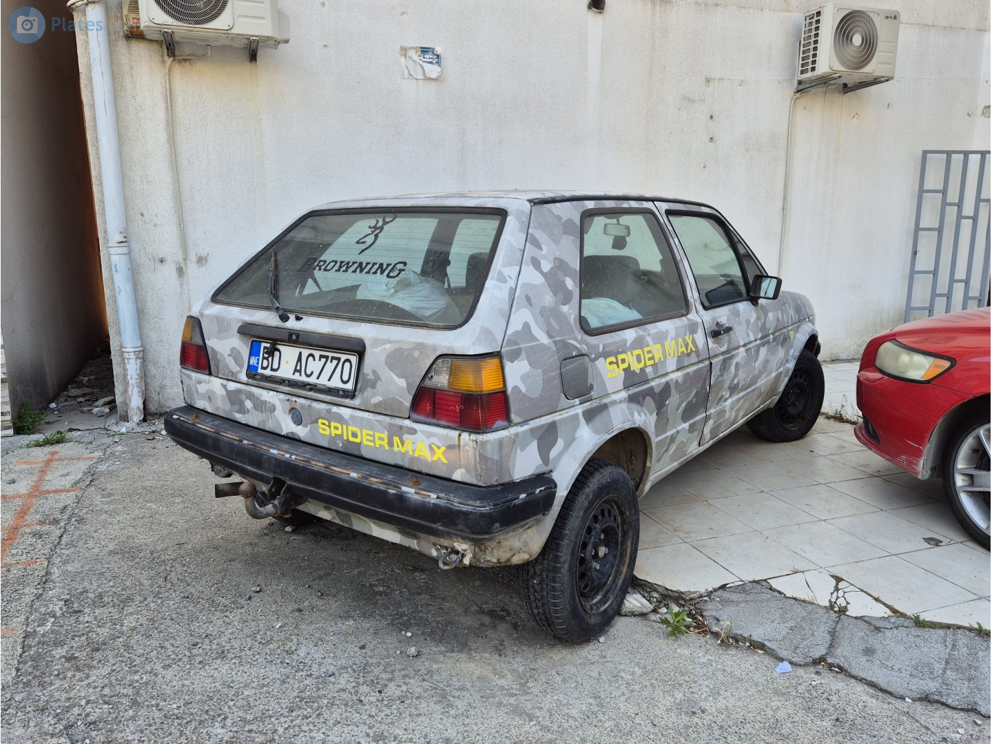BD AC770, Volkswagen Golf 2nd gen 3-door Hatch (19/1G), 1983–1992