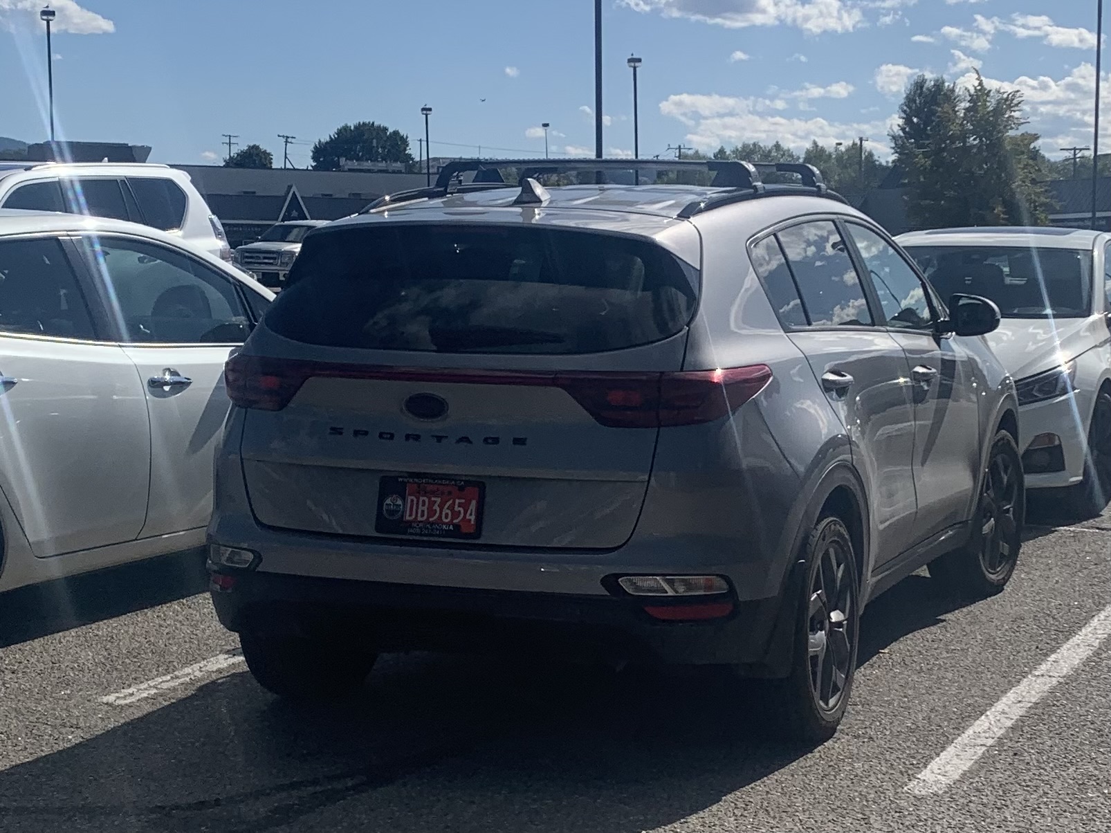 DB3654, Kia Sportage 4th gen (QL), facelift, 2018–2022