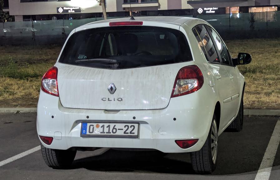 0 116-22, Renault Clio 3rd gen 5-door Hatch (B85), facelift, 2009–2014