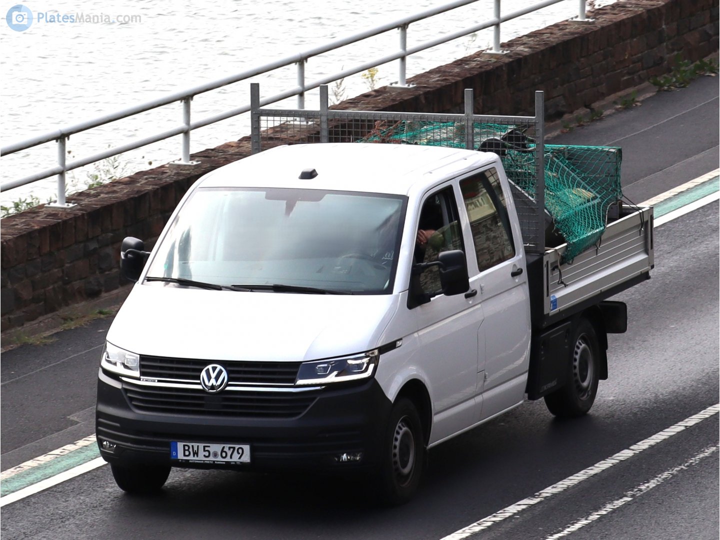 BW 5 679, Volkswagen Transporter 6th gen Double Cab (T6.1) (SF), facelift, 2019–