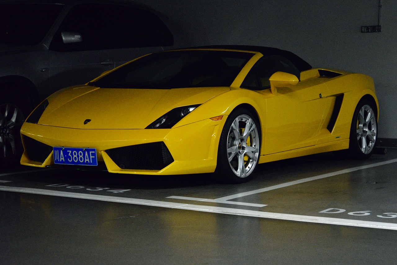 川A·388AF, Lamborghini Gallardo 1st gen Spyder, facelift, 2008–2014