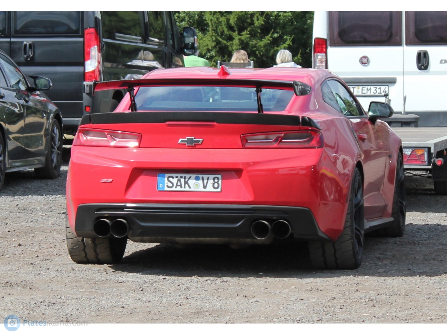 SÄK V 8, Chevrolet Camaro 6th gen Coupé (Alpha I), 2015–2018